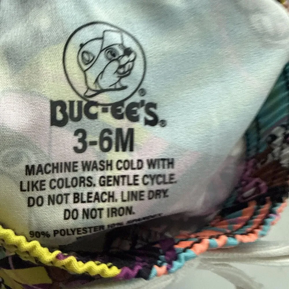 Buc-ees Tropical Swim Trunks Baby 3-6 Month